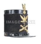 PW15ds- Pattern of 1832 United States 3rd Regiment of Artillery Officer's shako