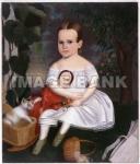 NC23ds - Portrait of little girl c.1847 by Stocks