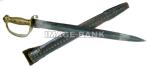 PW124ds - m1841 United States Navy cutlass with scabbard  copy