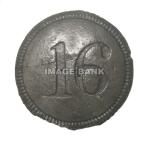 RWb112d- British 16th Button