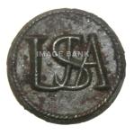 RWb114d- USA Continental Army Button used from 1777-1784