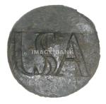 RWb115d- French imported USA button