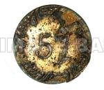 RWb93d_British_officer_s_button_of_the_57th_Regiment_of_Foot_