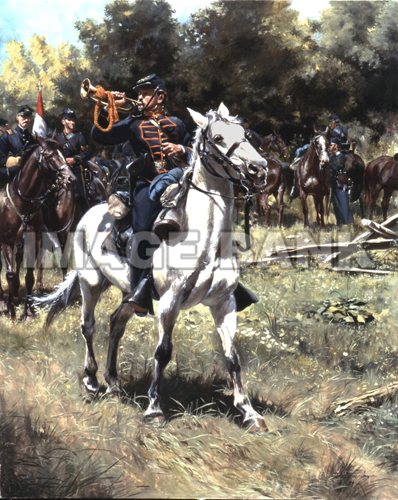 8R 2nd U.S. Cavalry wtrmkd