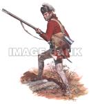 TRW53 - British 21st Regiment of Foot (Royal North British Fuzileers) during the Saratoga campaign of 1777.