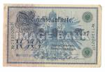 W1Ge17d- German 100 Mark note 1908