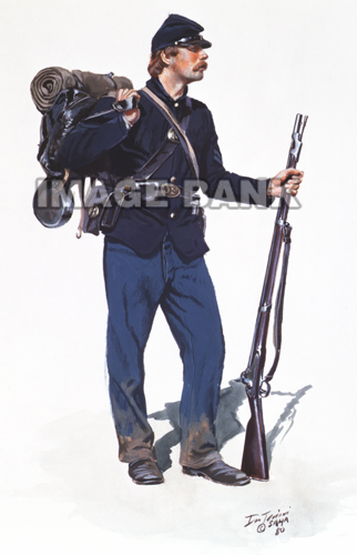 TCWSU64 - Federal Infantry Officer in campaign dress