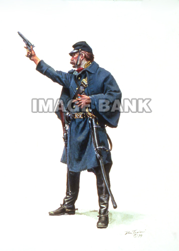 TCWSU74 - Union Cavalryman On Foot