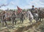 TCW1-UNTIL SUNDOWN, General Gordon vows to hold the Sunken Road to General Lee, at Antietam 1862.