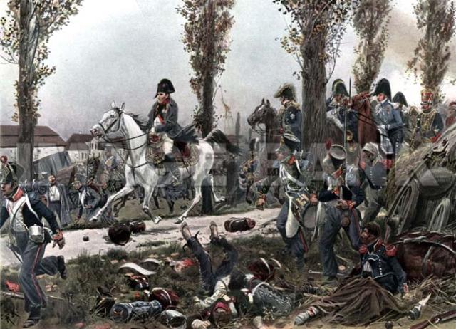 Nb97d_Napoleon_Withdraws_From_Leipzig_October_19th_1813
