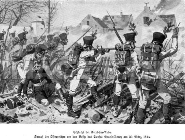 Nb114d Battle at Arcis sur Aube March 20th 1814