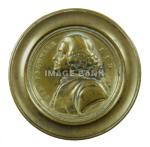 RWf12ds - Benjamin Franklin brass curtain tie u.  copy