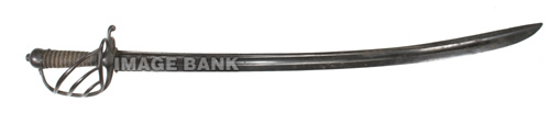 RWe37ds - British Sergeant's iron hilted hanger