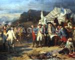 RWf309d- Washington and Rochambeau at the Siege of Yorktown , Virginia by Auguste Couder copy