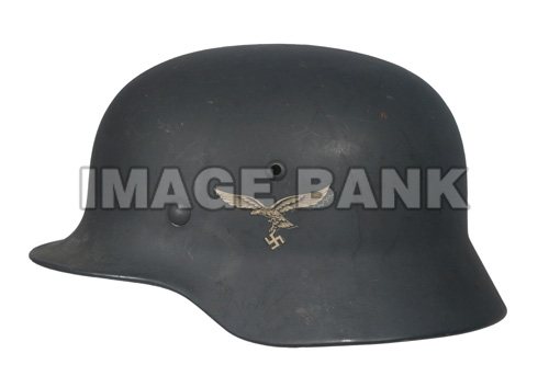 W2Gh86d- German Helmet : M35 Luftwaffe Ground Forces