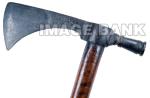 RWe72ds -American pipe tomahawk with inscription -"to your arms soldier and fight"