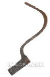RWe144d-French bayonet surcharged US converted into a brush hook -excavated on a campsite