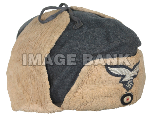 W2Gh95d- Luftwaffe shearling lined winter cap