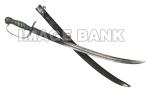 RWe146d - British officer's silver hilted hanger