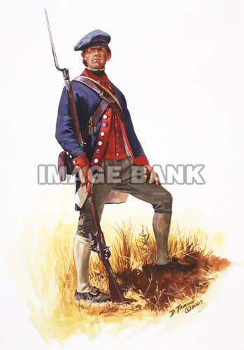 TRW11-Continental Infantry: Private of the 5th Virginia Regiment. 1778-1779.