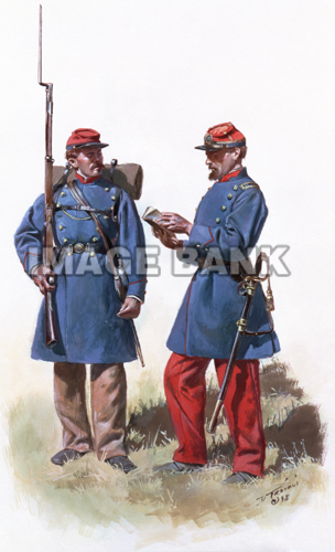 TCWSU45-55th New York Volunteers, Lafayette Guard 1861-62.
