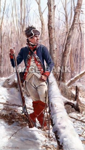 TRW4 -Continental Infantry: 2nd Pennsylvania Regiment, 1778.