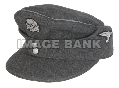 W2Gh175d- Waffen SS Officers M43 Cap