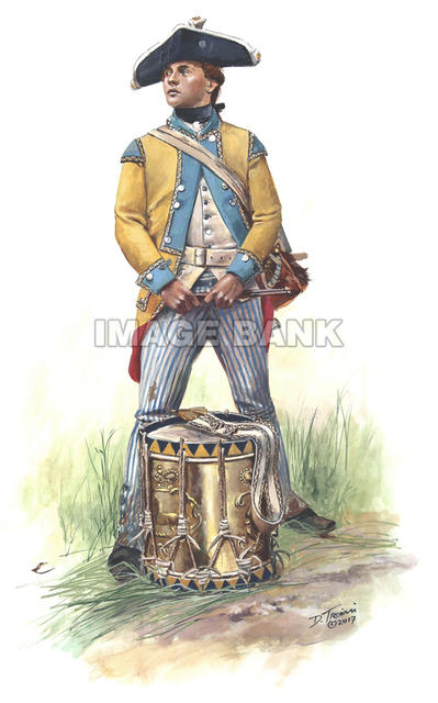 TRW244 drummer Regt von Riedesel