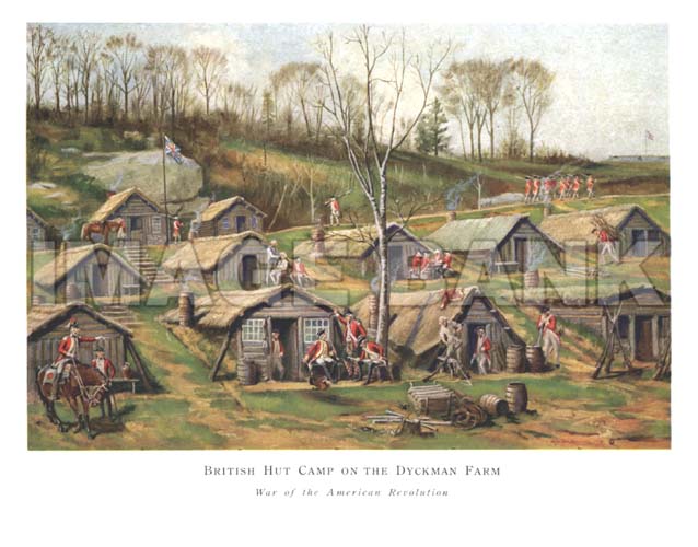 RWf171d_British_Hut_Camp_on_the_Dyckman_Farm